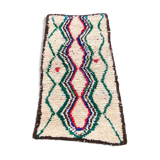 Azilal rug in handmade wool and cotton