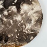 Dish in petrified wood