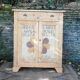 Buffet unique Gaston toile de jute