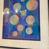 Tableau Pierre Wittmann Rond 1980