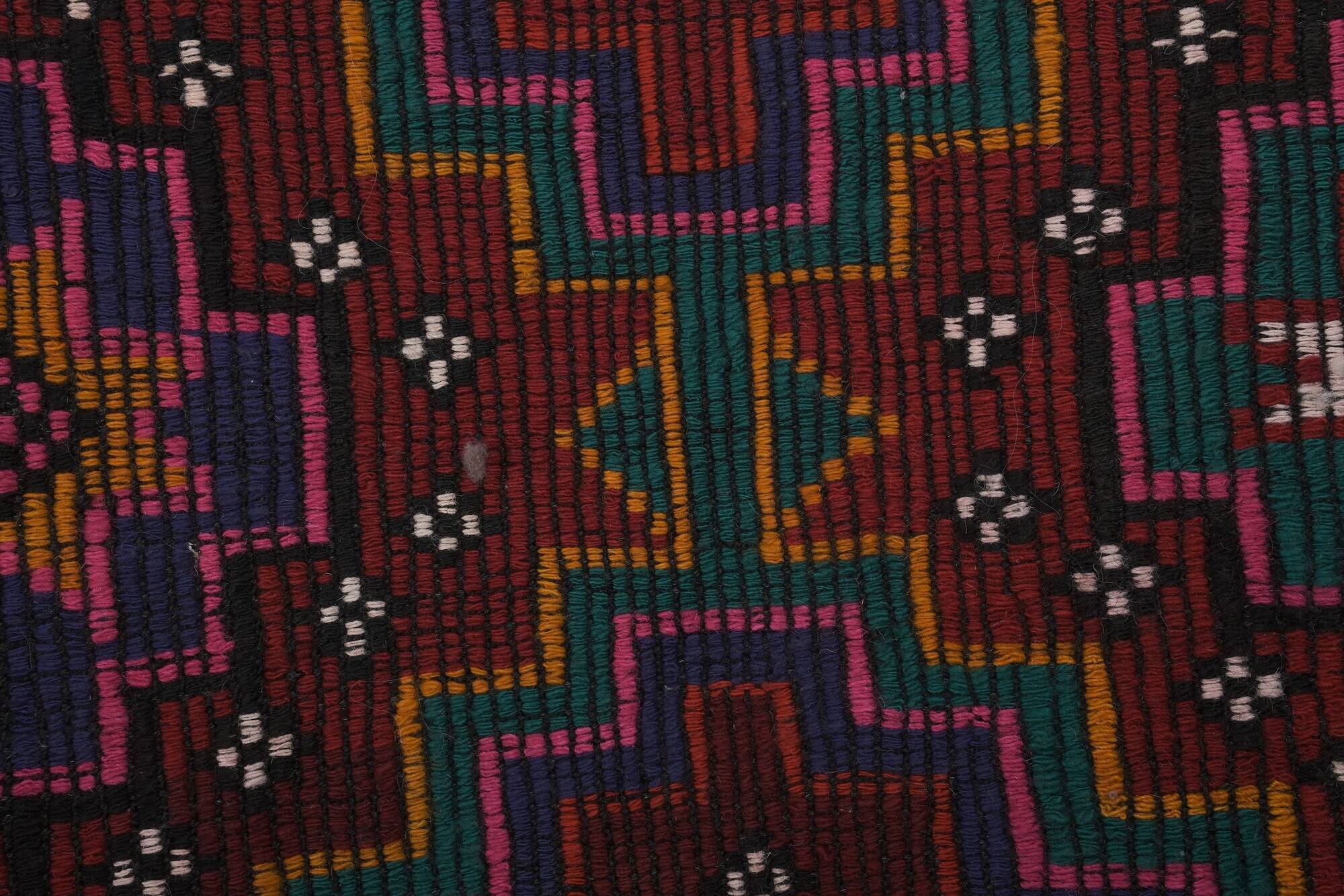 Vintage Turkish kilim handwoven 190x295 cm