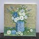 Oil painting on canvas, bouquet of flowers