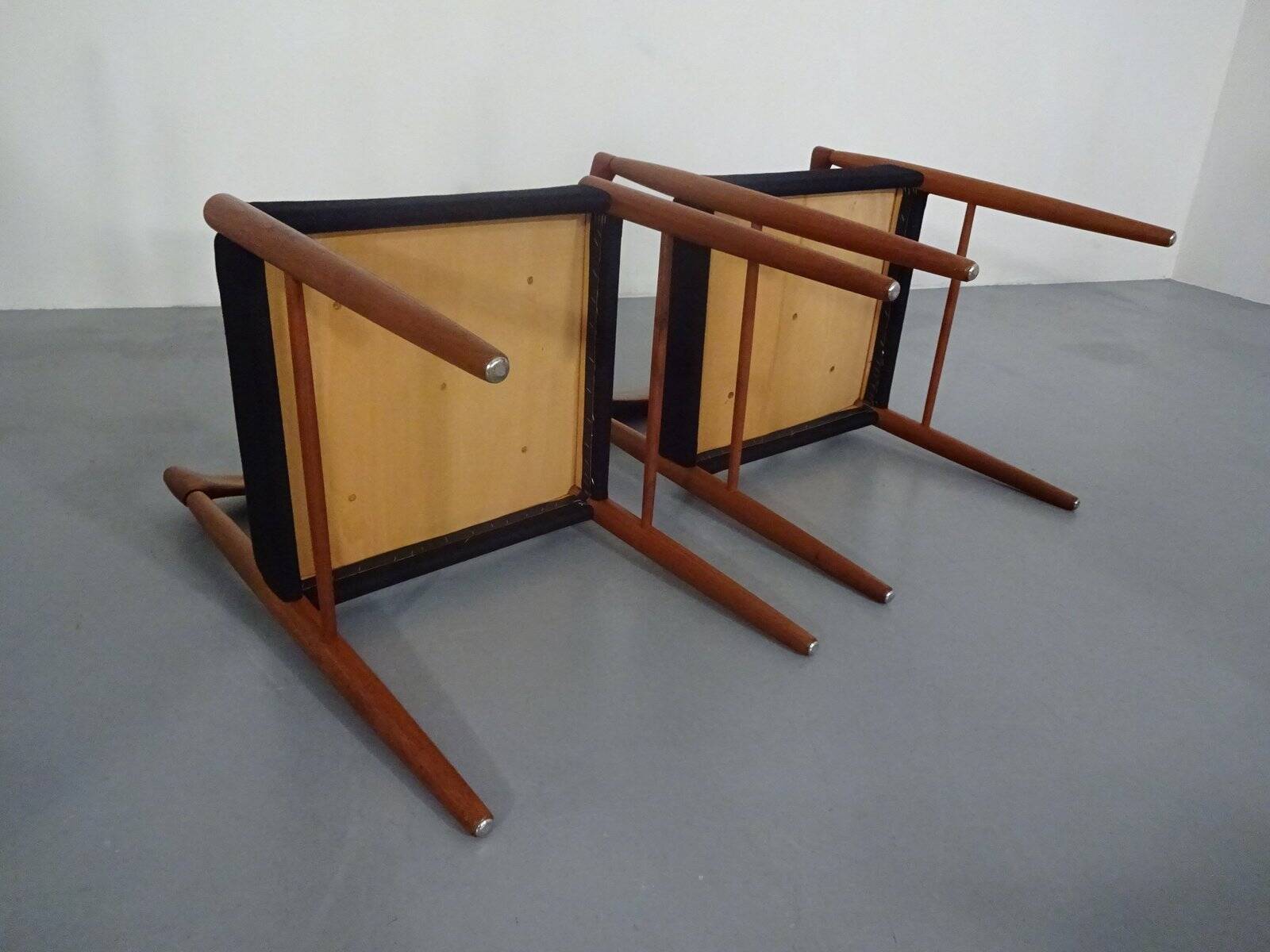 Danish Teak Dining Chairs by H. W. Klein for Bramin, 1960s, Set of 6