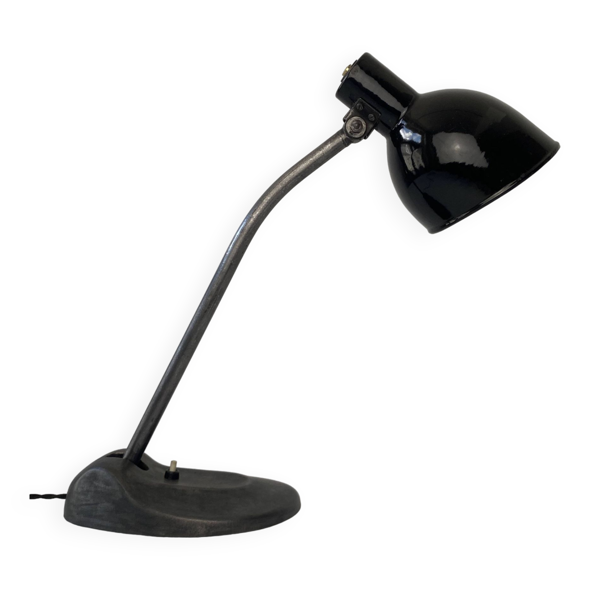 Old industrial Bauhaus desk lamp