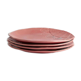 Blanca rosa M - set de 4 assiettes