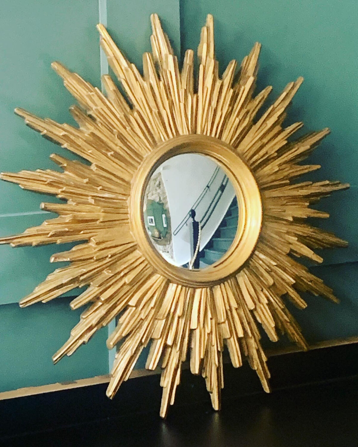 Miroir sorcière résine