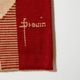 Daniel Drouin woven wool tapestry “Ombre rouge” 1970