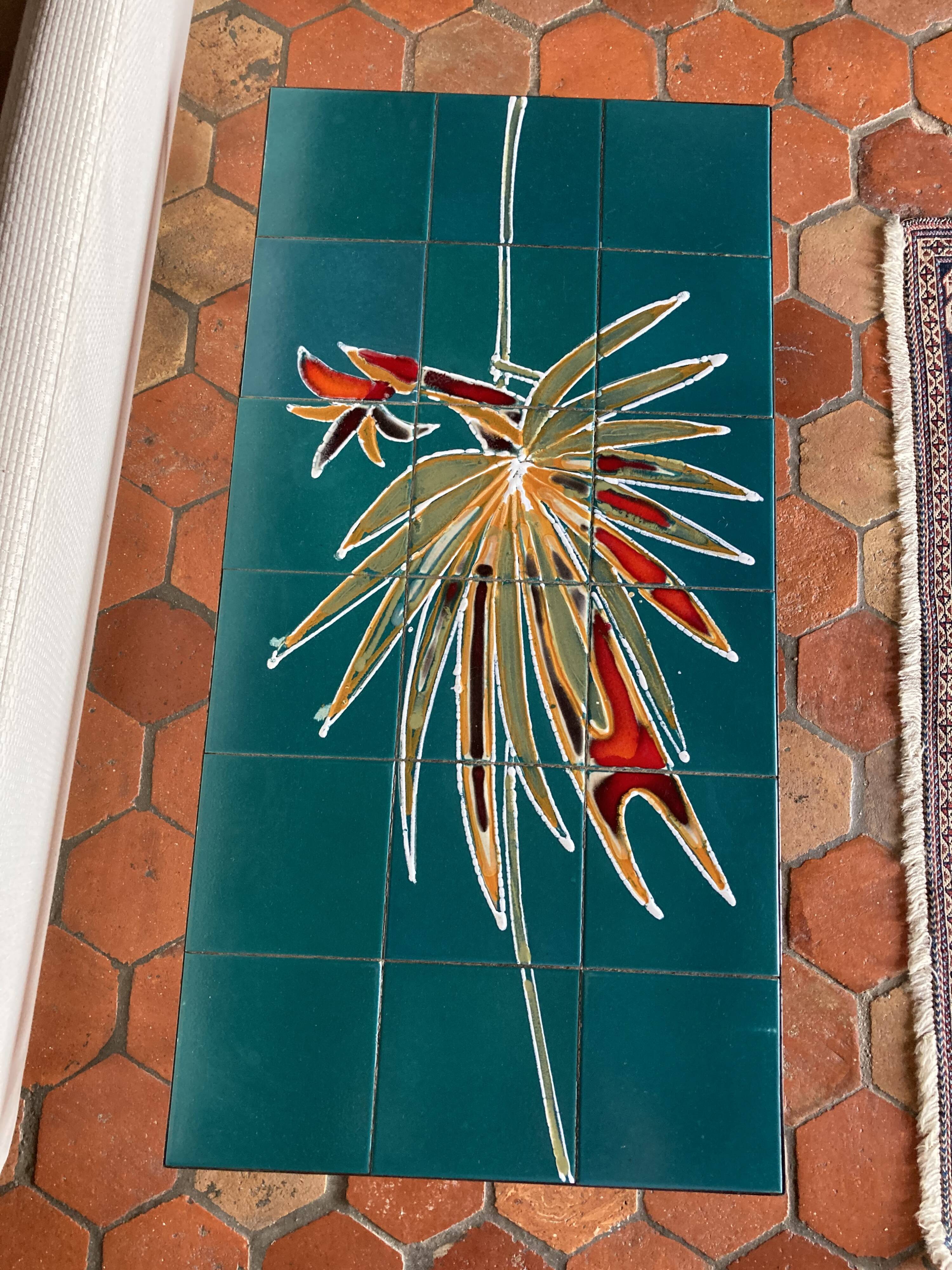 Vintage ceramic coffee table