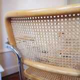 Pair of cesca B64 armchairs by Marcel Breuer