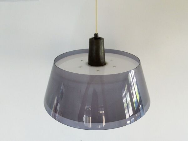 Suspension Tuomas en acrylique par Yki Nummi pour Orno 1950s