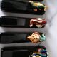 Vintage fish slip knife holders