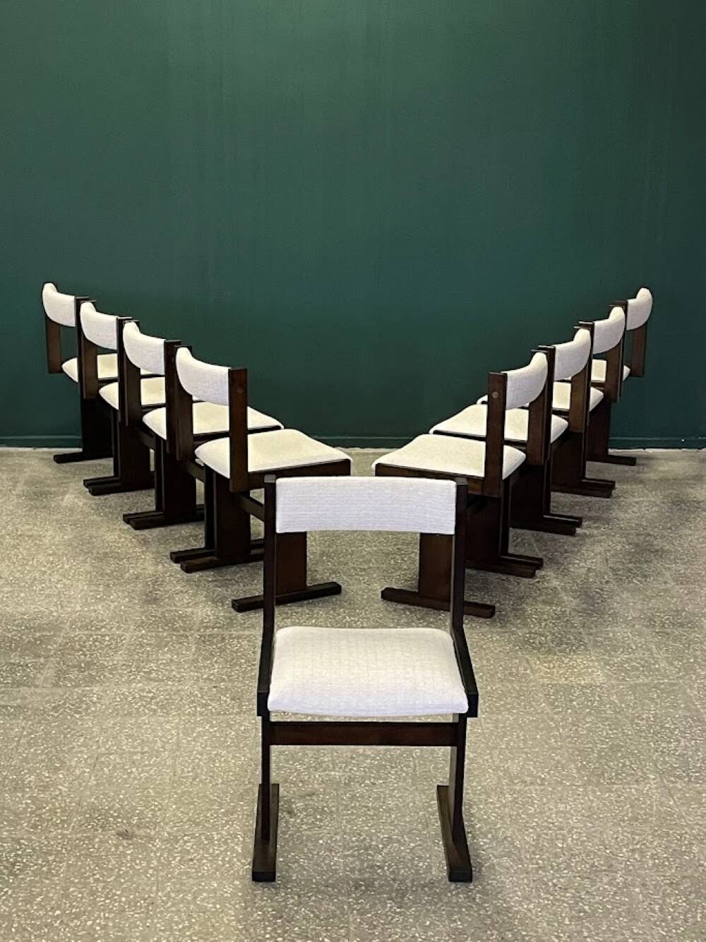 Danish Modern Dining Chairs by Poul H. Poulsen for Gangso Mobler