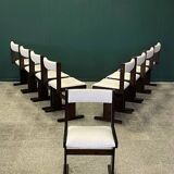 Danish Modern Dining Chairs by Poul H. Poulsen for Gangso Mobler