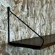 60s 70s oak shelf wall shelf WHB Stringregal Danish Design