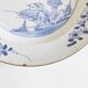 Assiette Chinoise bleu blanc 18e siècle