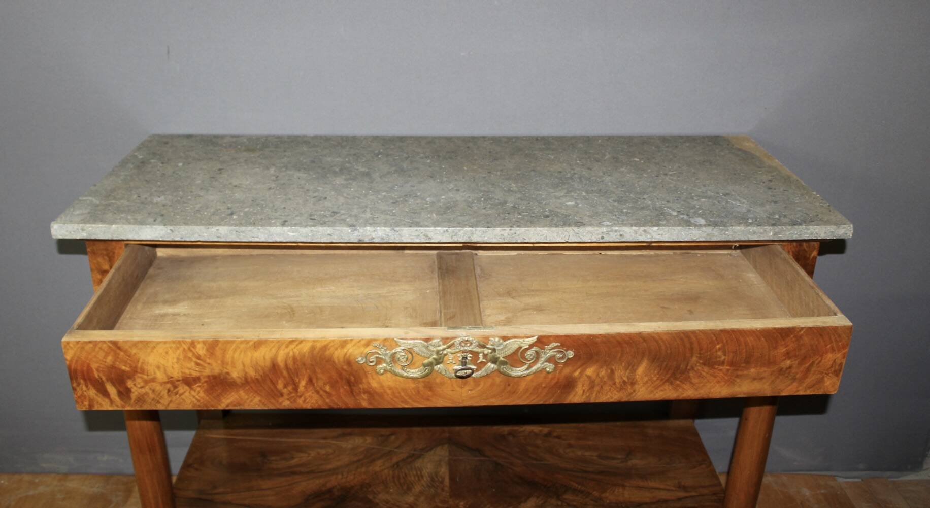 Empire Console in Walnut XIX