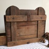 Storage shelf of an old shoemaker