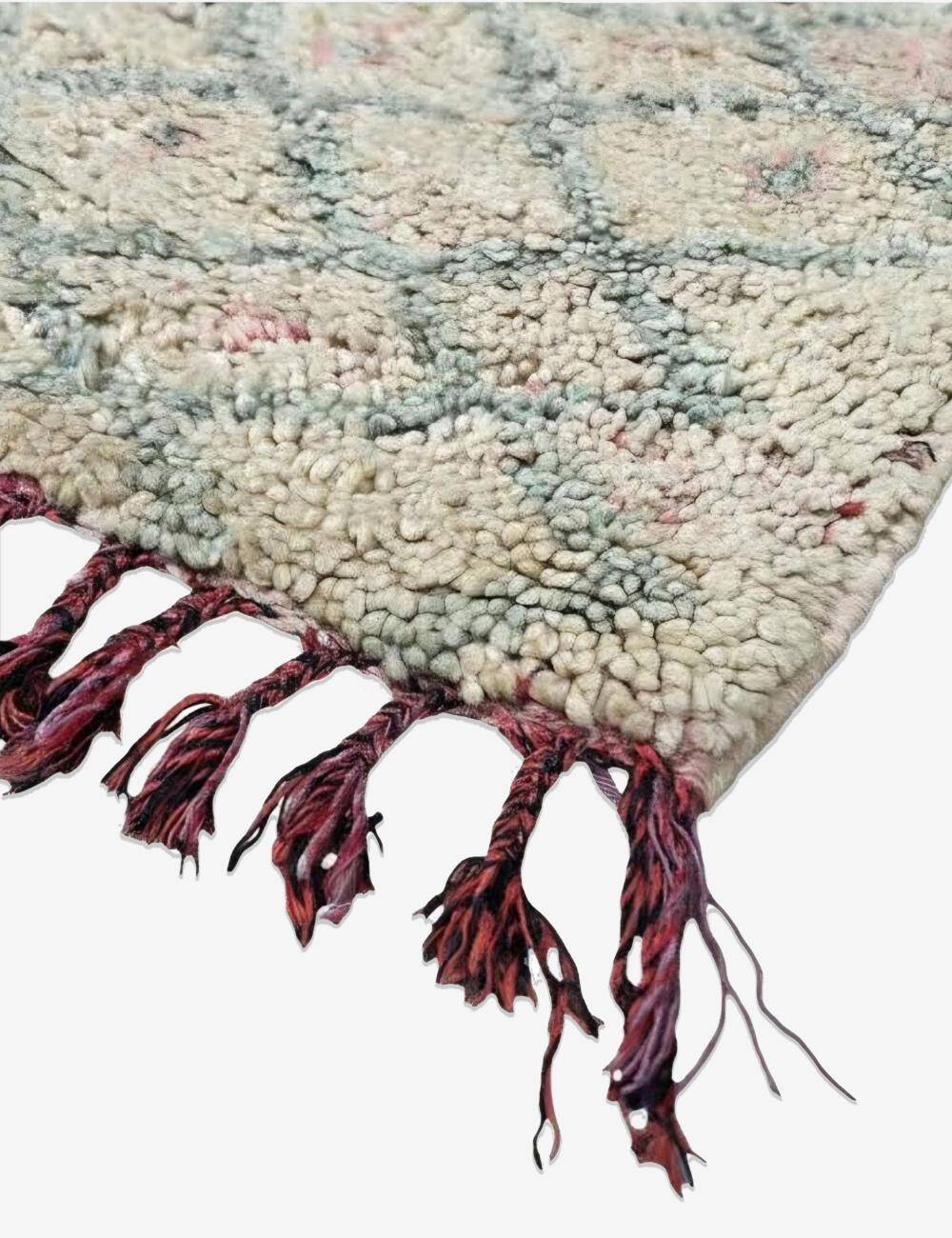 Vintage wool sheep rug - 230 x 154 cm