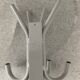 Vintage coat rack 70s-80s in gray lacquered metal