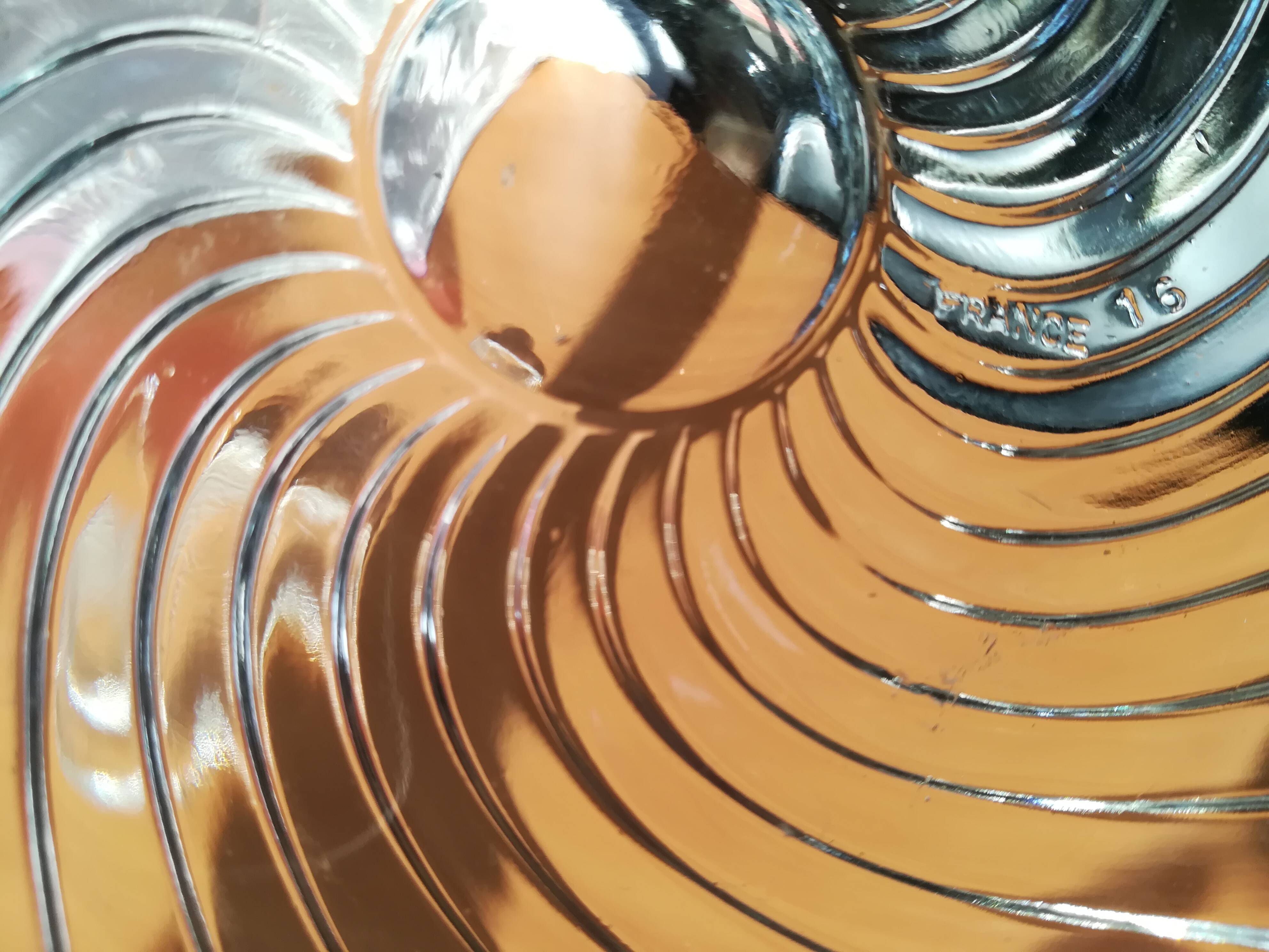 Twisted Glass Candy Bowl