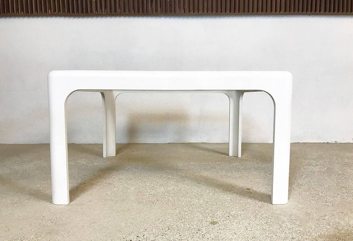 Coffee table with glass top by Peter Ghyczy for Horn Collection, 1960s