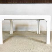 Coffee table with glass top by Peter Ghyczy for Horn Collection, 1960s