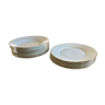 13 assiettes Limoges blanches