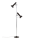 Big mid-century double-spot floor lamp / 1960s–1970s / space age / Danish modern design