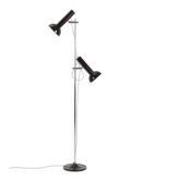 Lampadaire double-spot danois Space Age, années 60-70