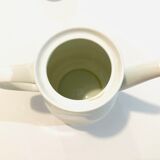 Brown and white porcelain theiere of the 70s _ retro-vintage -kitchen