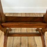 Bedside table / side cabinet in oak late nineteenth century