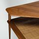 Table basse d'angle Minerva en teck Hvidt Mølgaard-Nielsen danoise