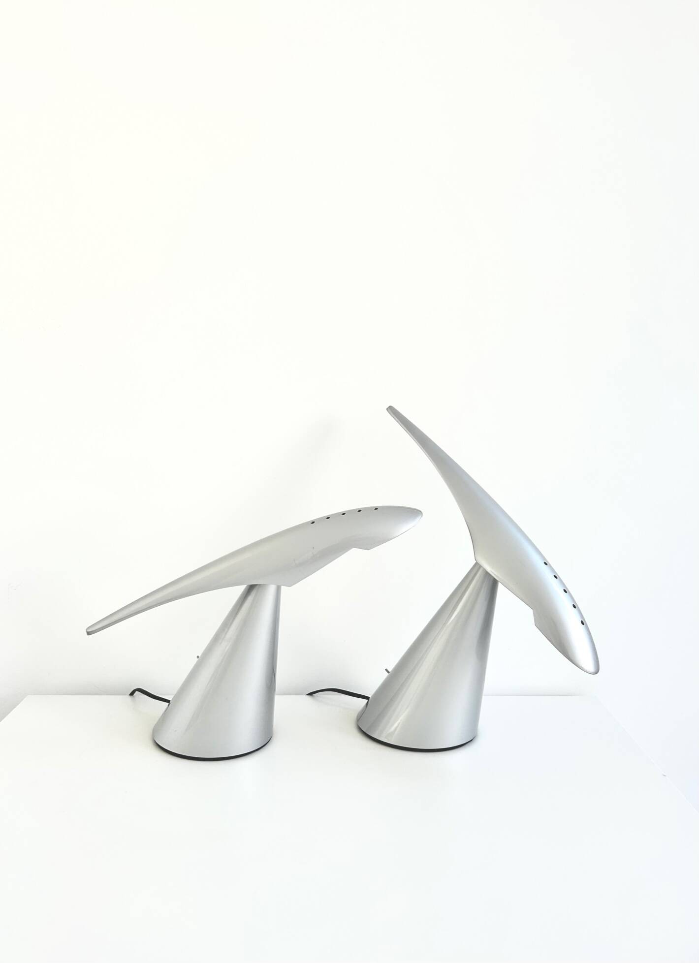 Pair of Ran desk lamps by Peter Naumann for ClassiCon 1990s