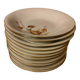 Assiettes creuses porcelaine de Vierzon