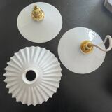 Set of 3 opaline suspensions