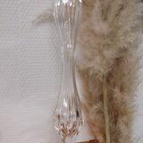 Ancient soliflore vase ancient crystal of Arques "Iris"