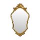 Classic Gold Leaf Mirror Crested Mirror Baroque Deknudt