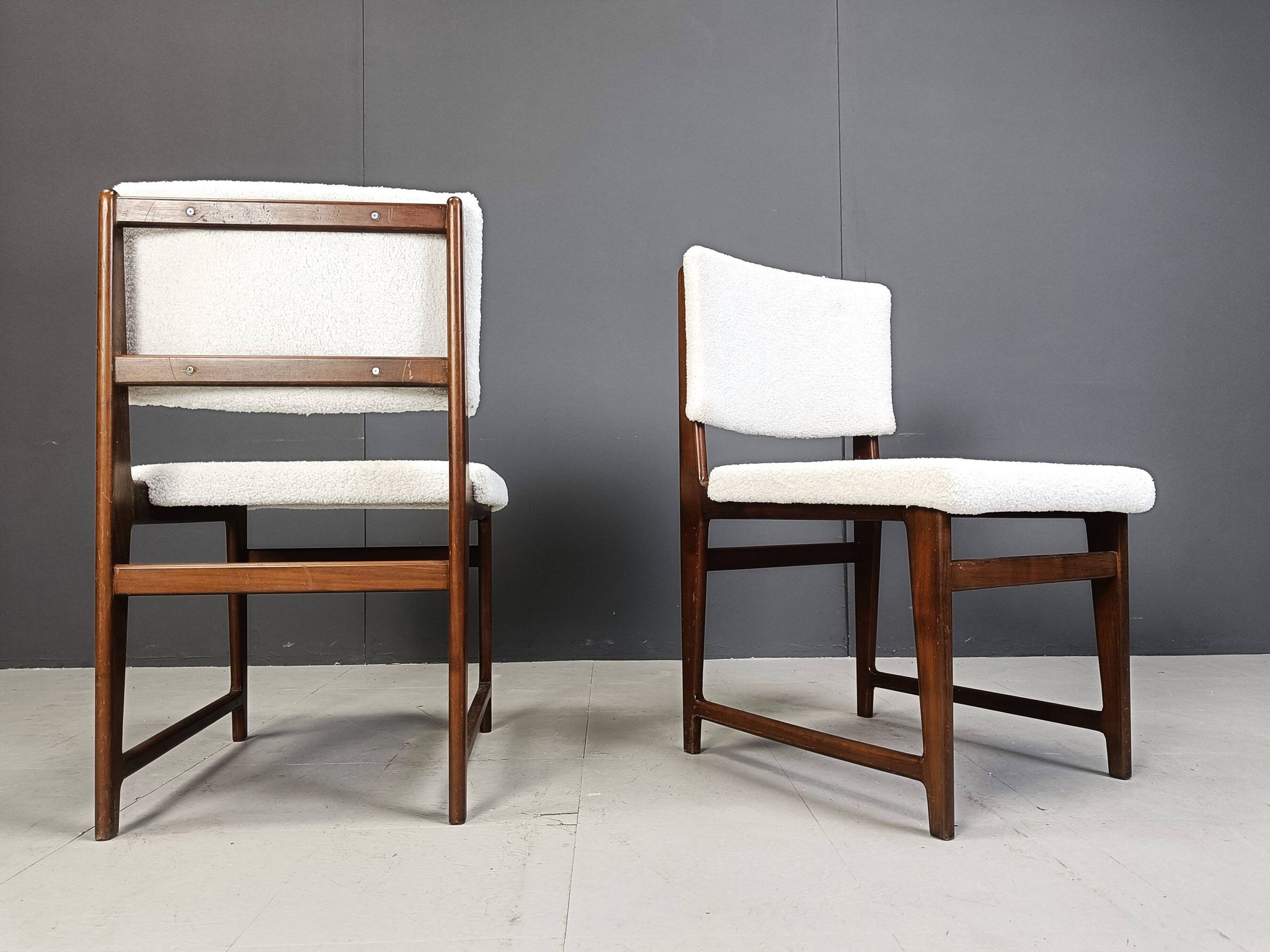 Chaises de salle à manger scandinaves en teck des années 1960.
