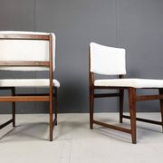 Chaises de salle à manger scandinaves en teck des années 1960.