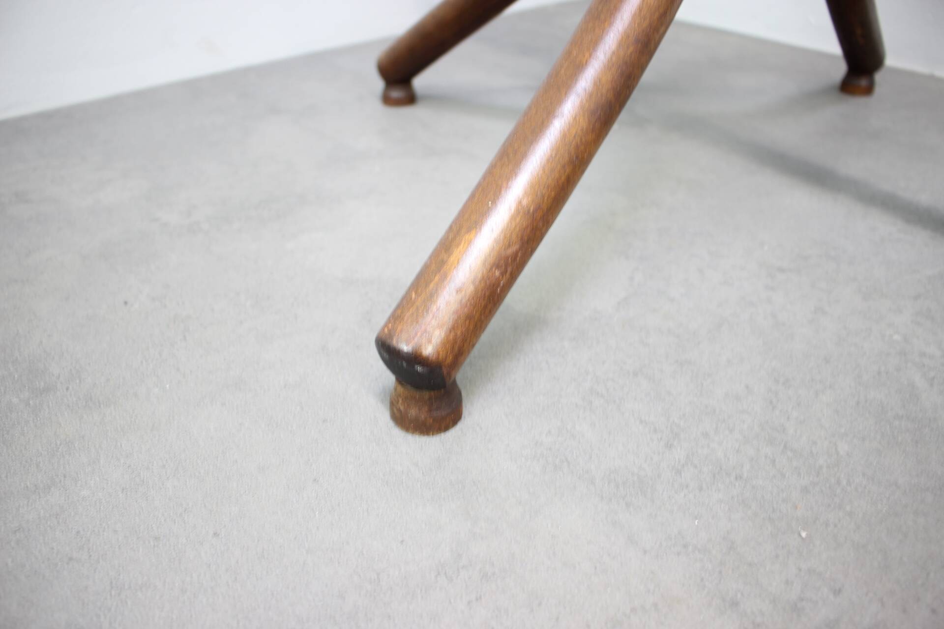 Vintage Curved Wooden Coat Stand VALET, Czechoslovakia, 1970s–1980s
