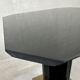 Hollywood regency coffee table / side table black and gold