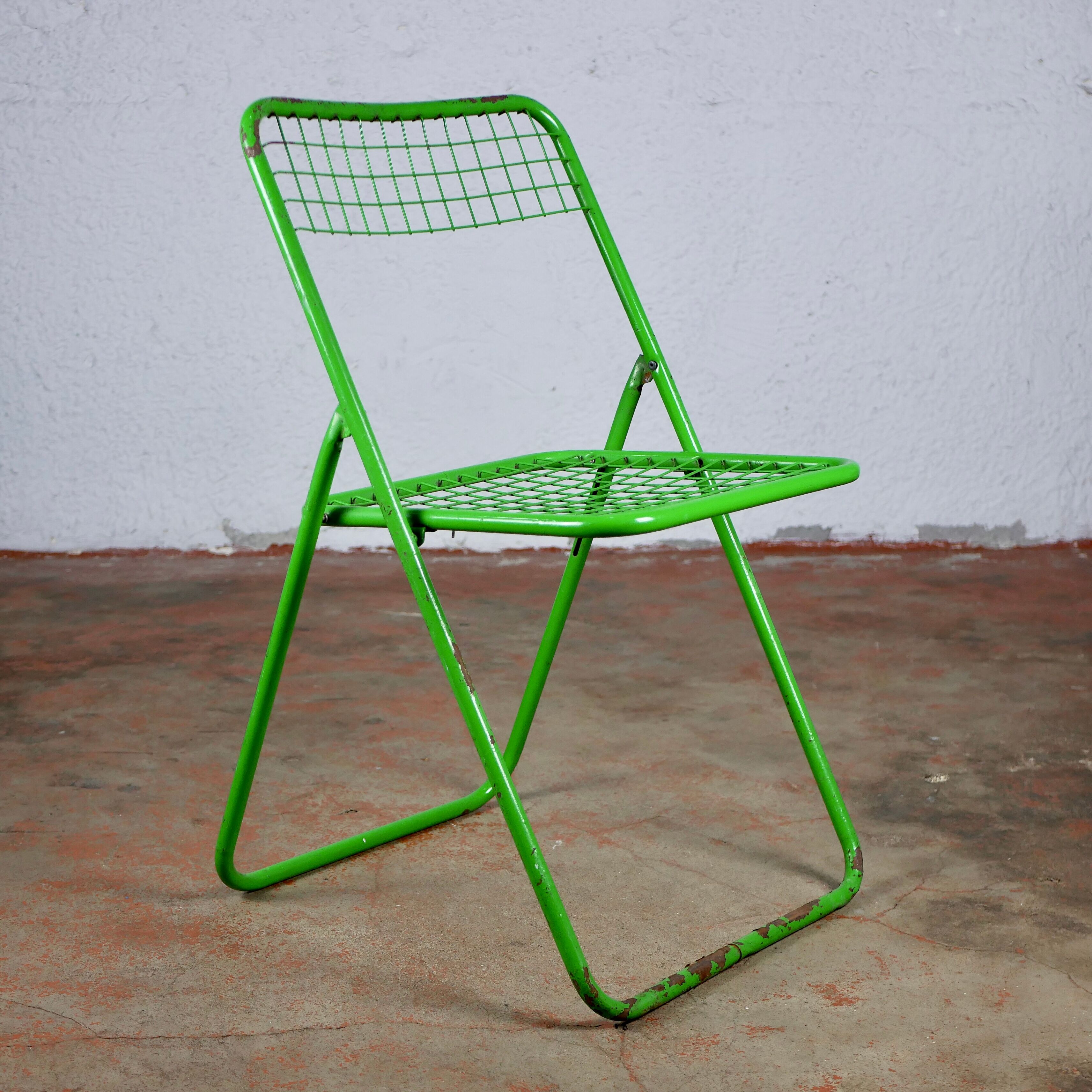 Series of 4 Ted Net chairs, by Niels Gammelgaard