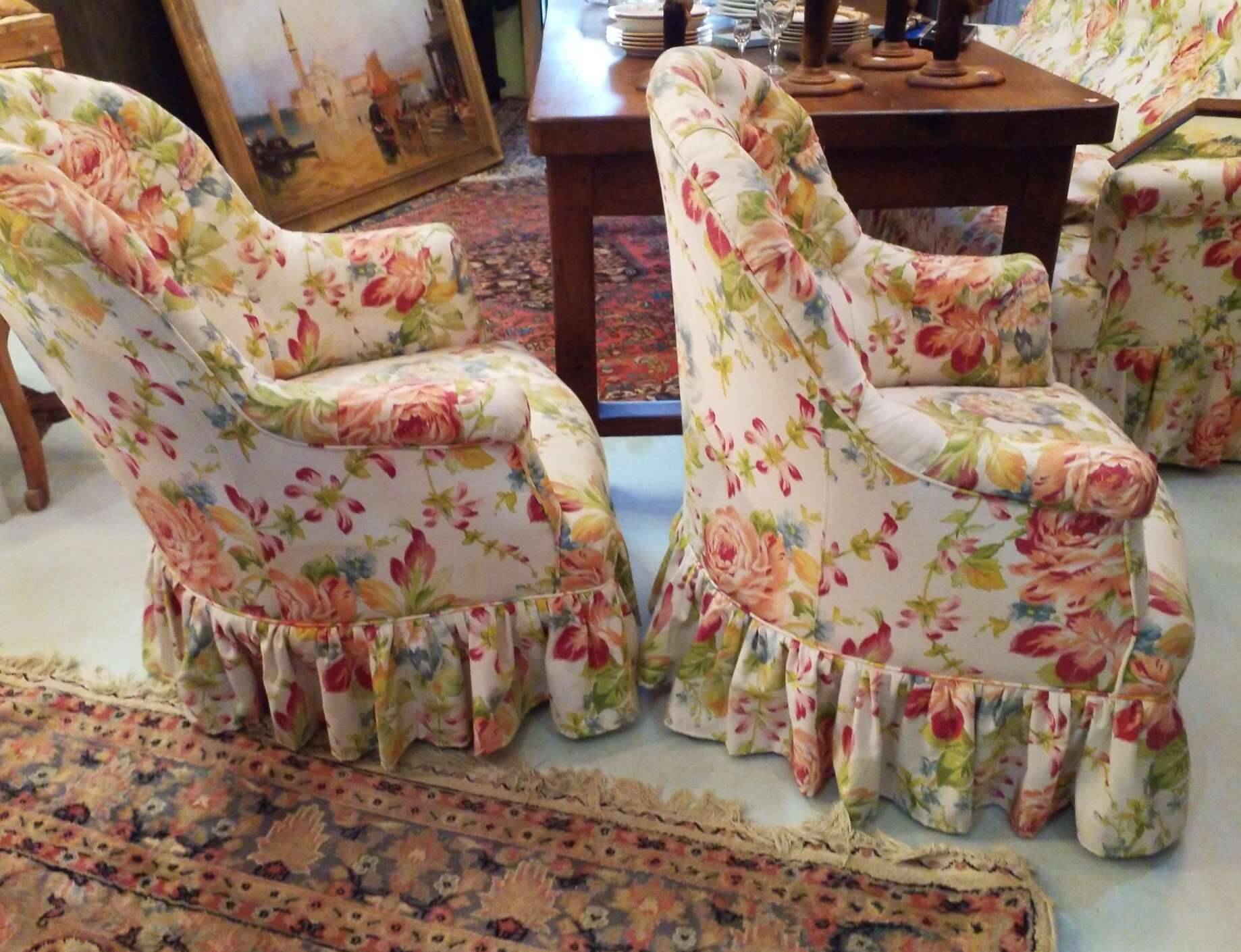 Fauteuils crapauds