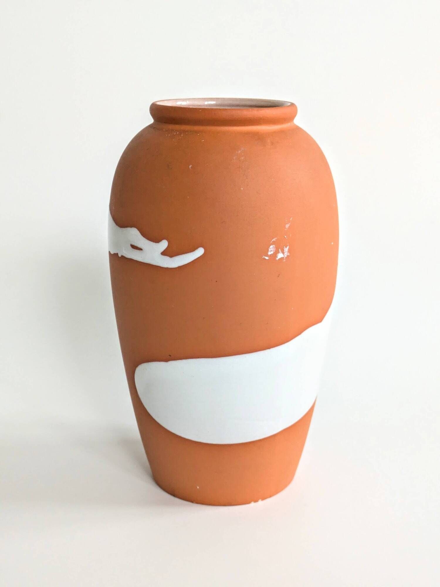 Scheurich Vase | Model 244-22 | West Germany Pottery 1980s