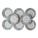 8 Villeroy and Boch Catalina plates