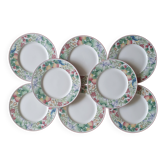 8 Villeroy and Boch Catalina plates