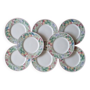 8 Villeroy and Boch Catalina plates