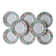 8 Villeroy and Boch Catalina plates