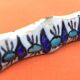 1920-1940 3 Ceramic Knife Holders Tunisian Nabeul el-Kh Workshop