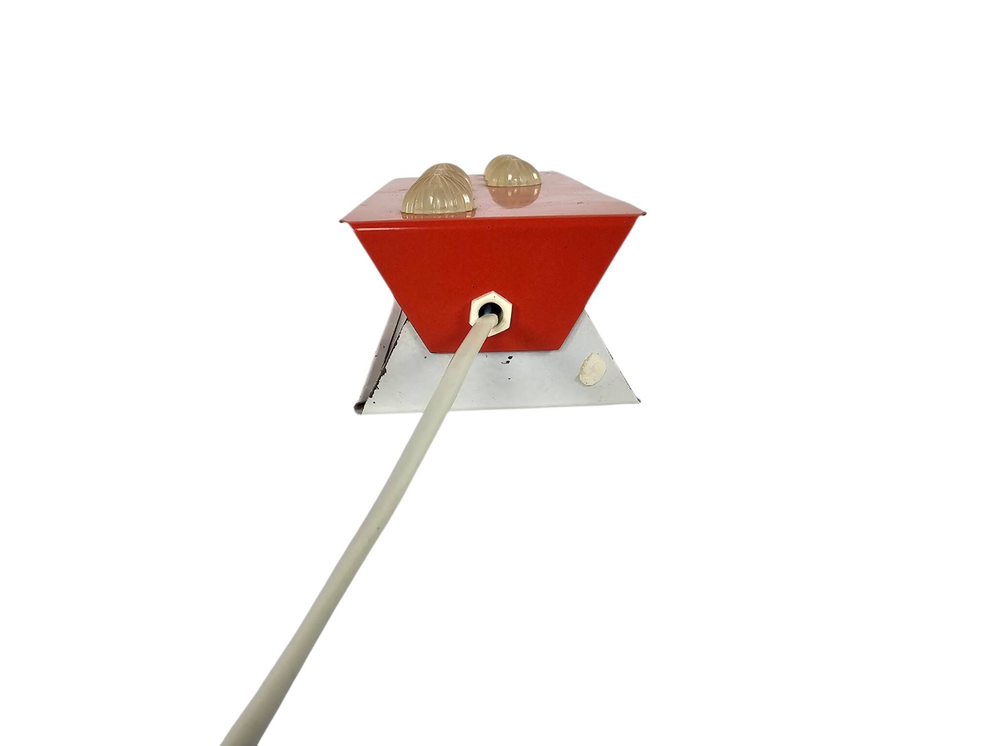 Herda Almelo - vintage bedside lamp - red - stars - wall lighting - 70s